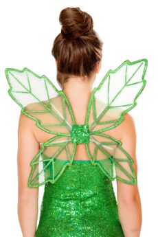 Green Fairy Wings