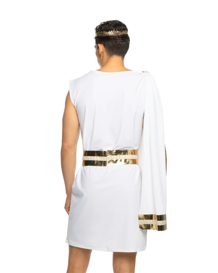 6636 - 2pc Gilded Greek God - Image 2