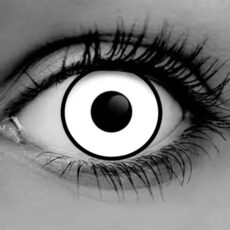White Manson Halloween Contact Lenses – Gothika
