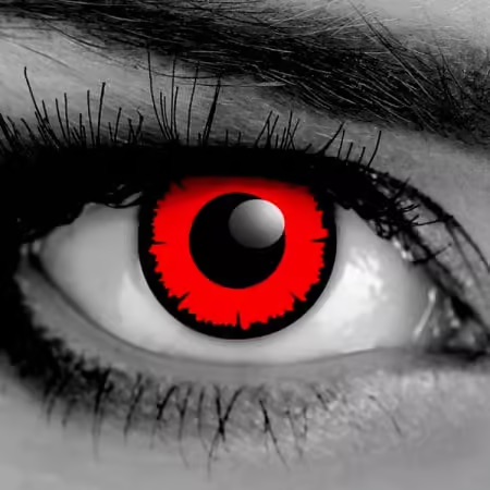 Angelic Red Halloween Contact Lenses – Gothika