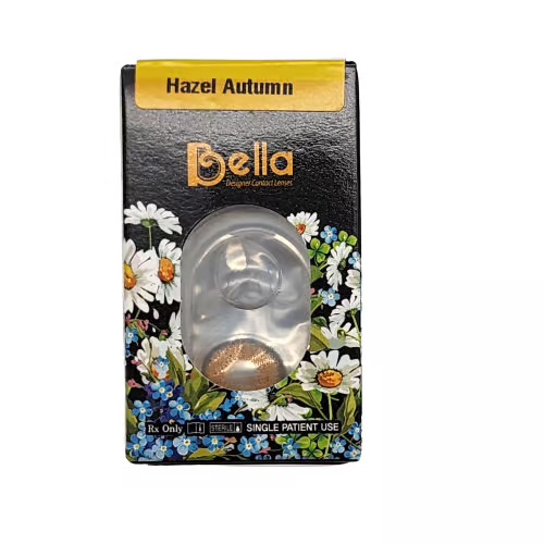Hazel Autumn Colored Contacts- Bella Contact Lenses - Image 3