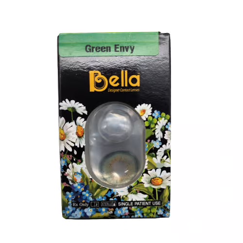 Green Envy Colored Contacts – Bella Contact Lenses - Image 4