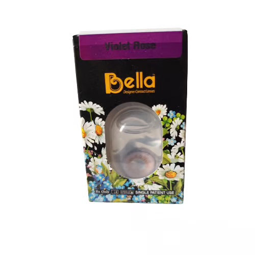 Violet Rose Colored Contacts – Bella Contact Lenses - Image 3