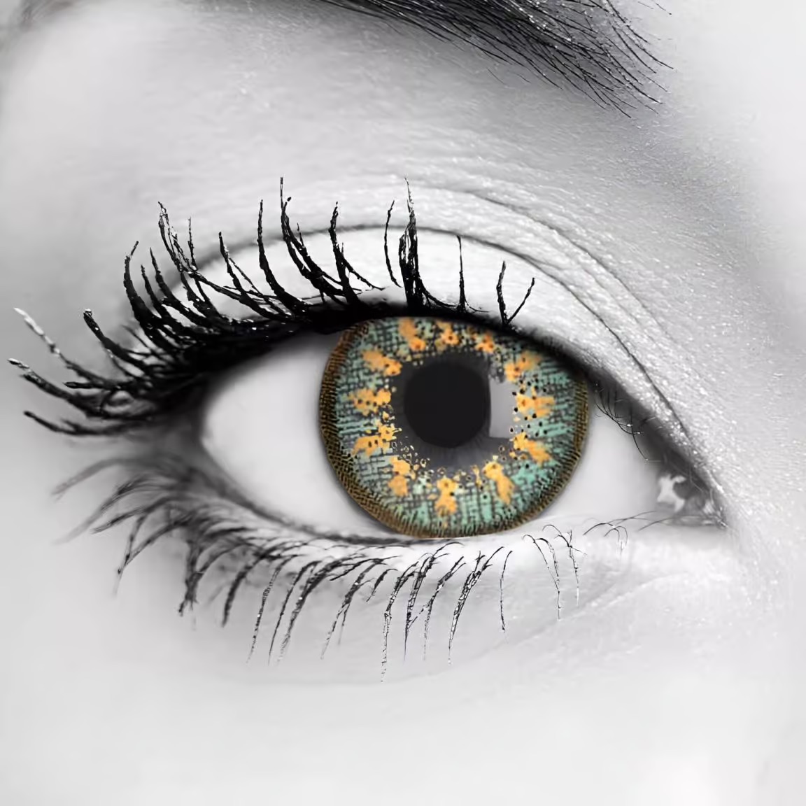 Sky Blue Colored Contacts – Bella Contact Lenses