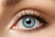 Chic Brilliant Blue Colored Contacts