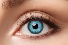 Chic Ocean Blue Colored Contacts