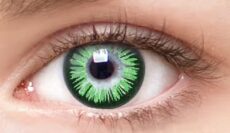 Chic Green Envy Colored Contacts