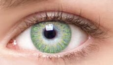 Chic Green Colored Contacts