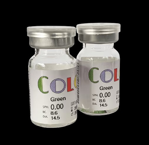 Green ColorMax Colored Contacts - Image 3