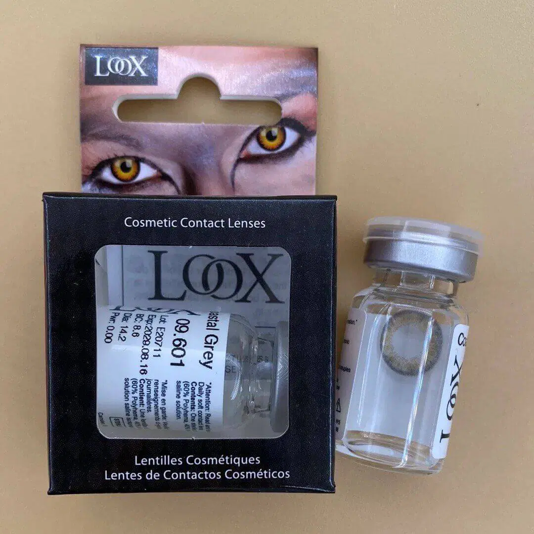 Coastal Grey Contact Lenses – LOOX - Image 3
