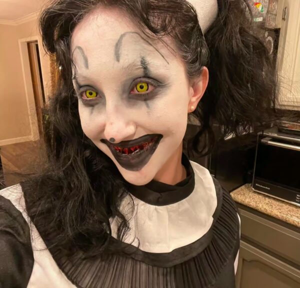 Angelic Yellow Halloween Contact Lenses – Gothika - Image 4
