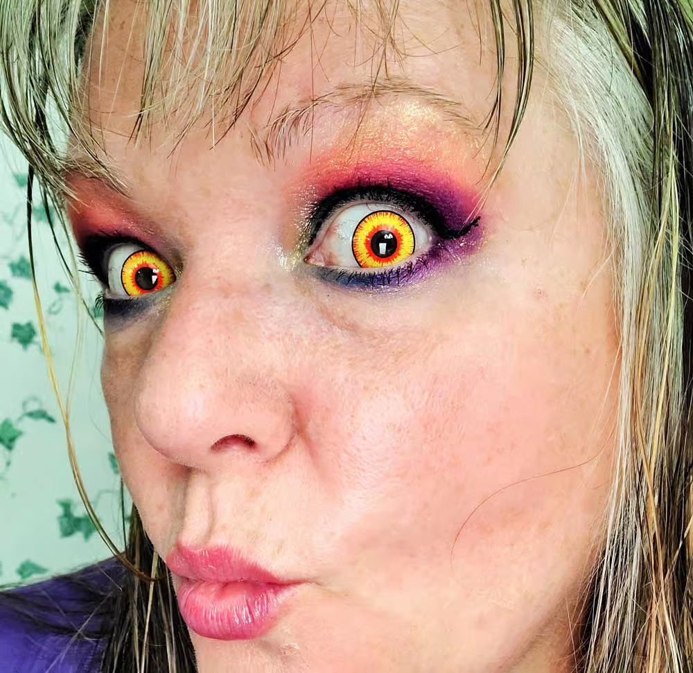 Dragons Breath Halloween Contact Lenses – Gothika - Image 2