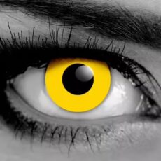 Zombie Yellow Halloween Contact Lenses – Gothika