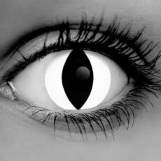 White Cat Eye Contacts – Gothika