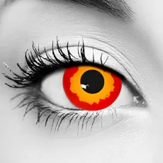 Halloween Fire Contact Lenses – Gothika