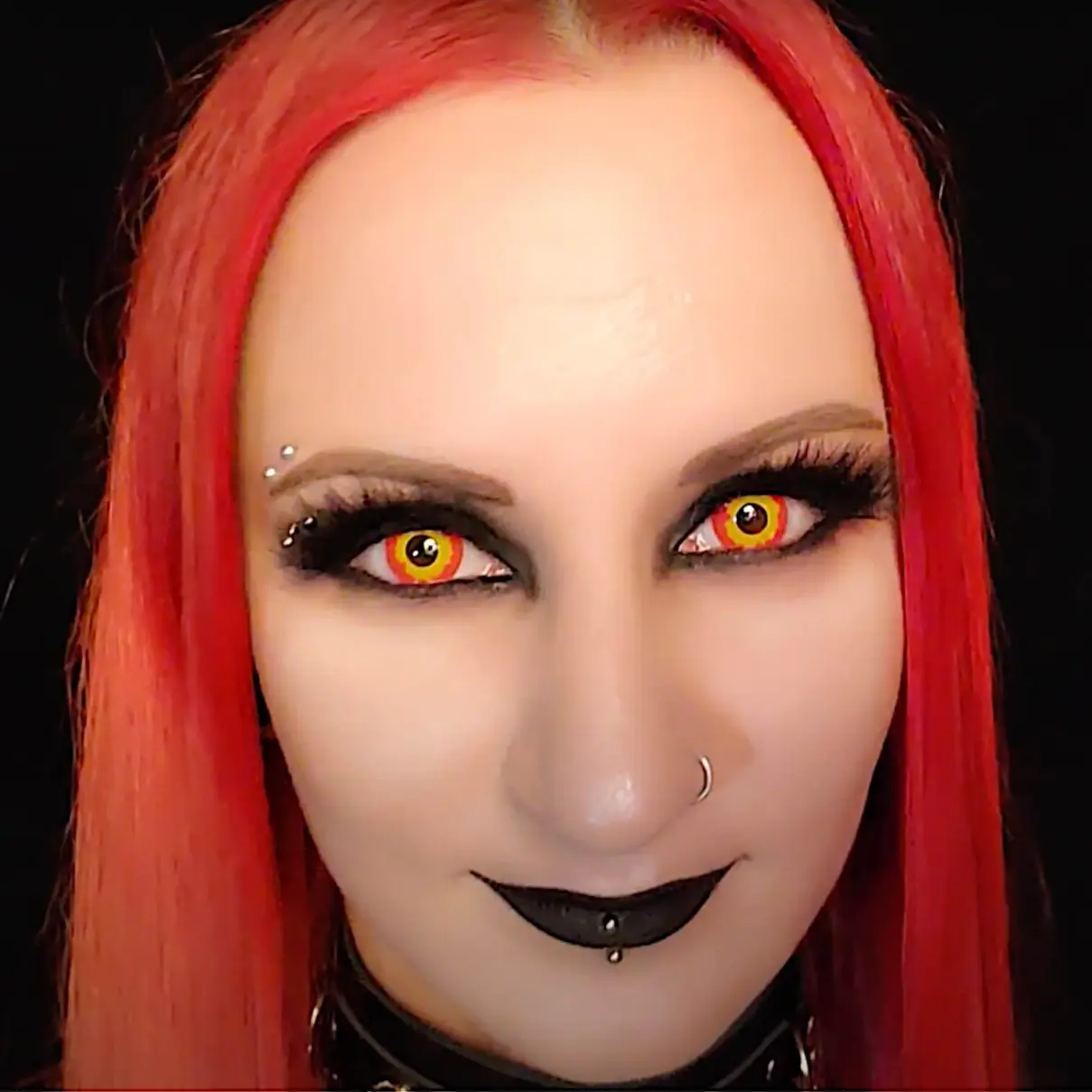 Halloween Fire Contact Lenses – Gothika - Image 2