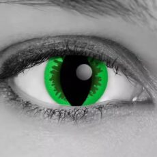 Green Reptile Contact Lenses – Gothika